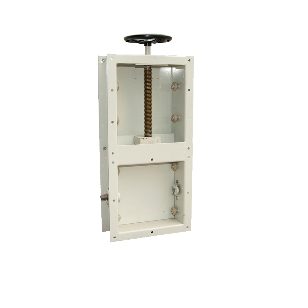 Manual slide gate